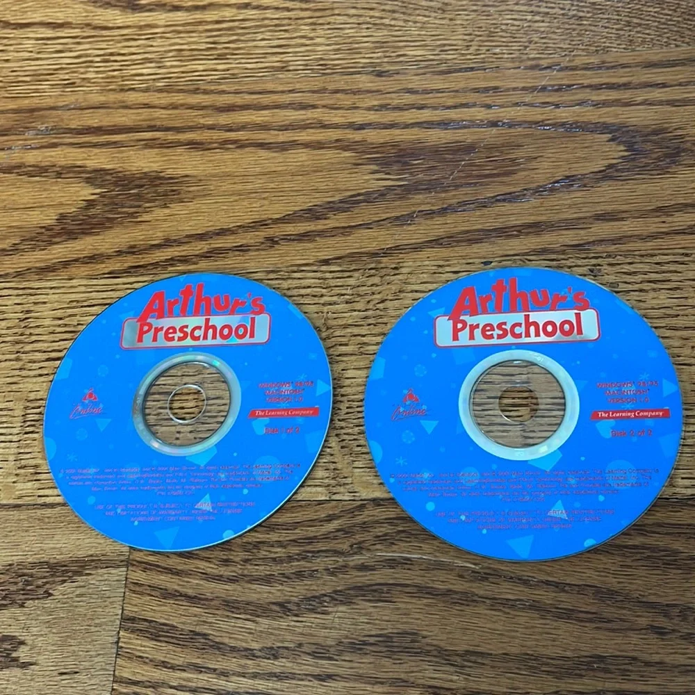Author’s Preschool 2 Disc PC CD-rom